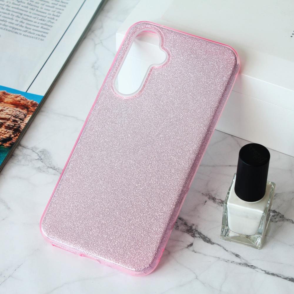 TERACELL Maska za telefon Crystal Dust za Samsung A546B Galaxy A54 5G, Roze