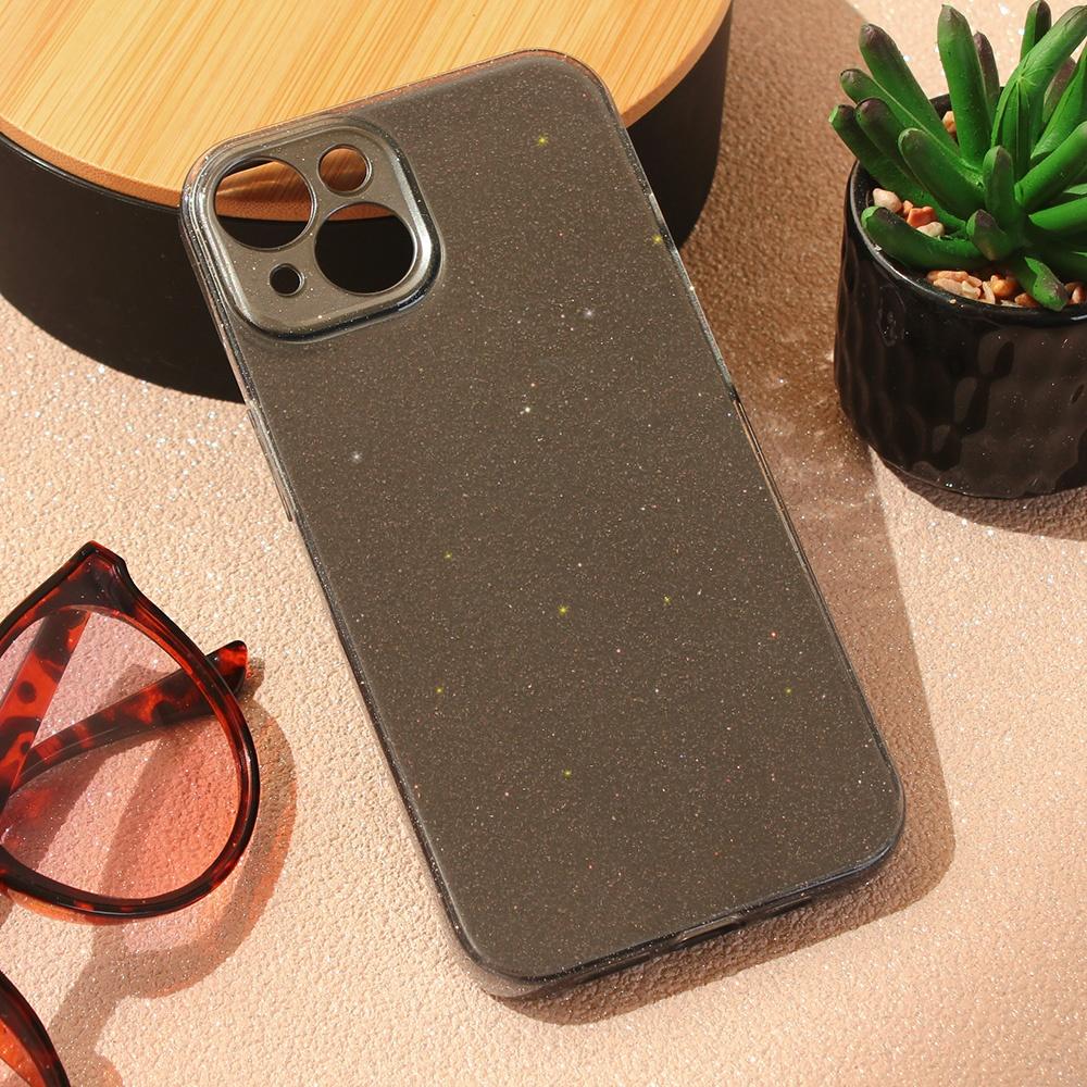 Maska za telefon Sparkle Dust za iPhone 14 6.1, Crna