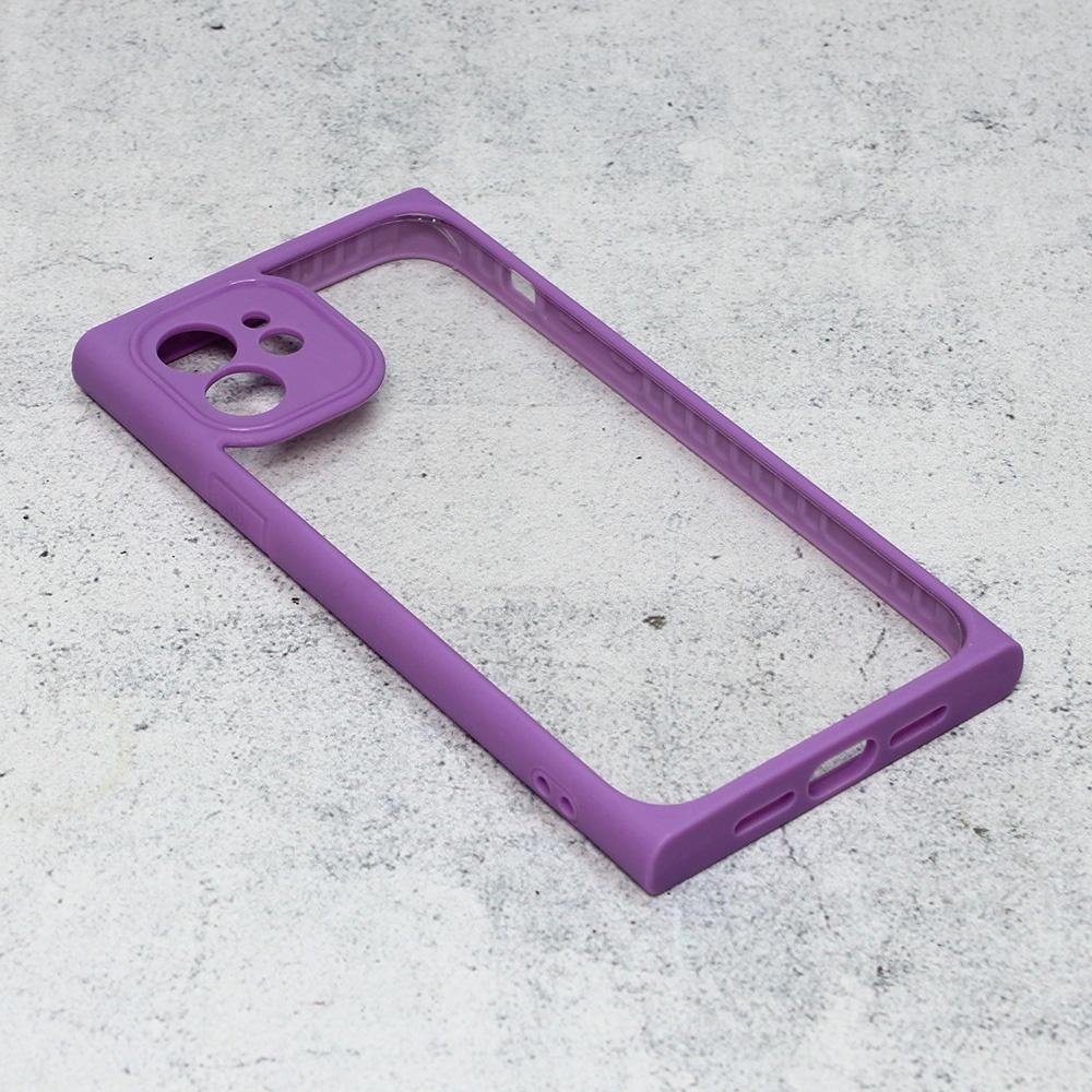 Maska za telefon Candy Frame za iPhone 12 6.1, Ljubičasta