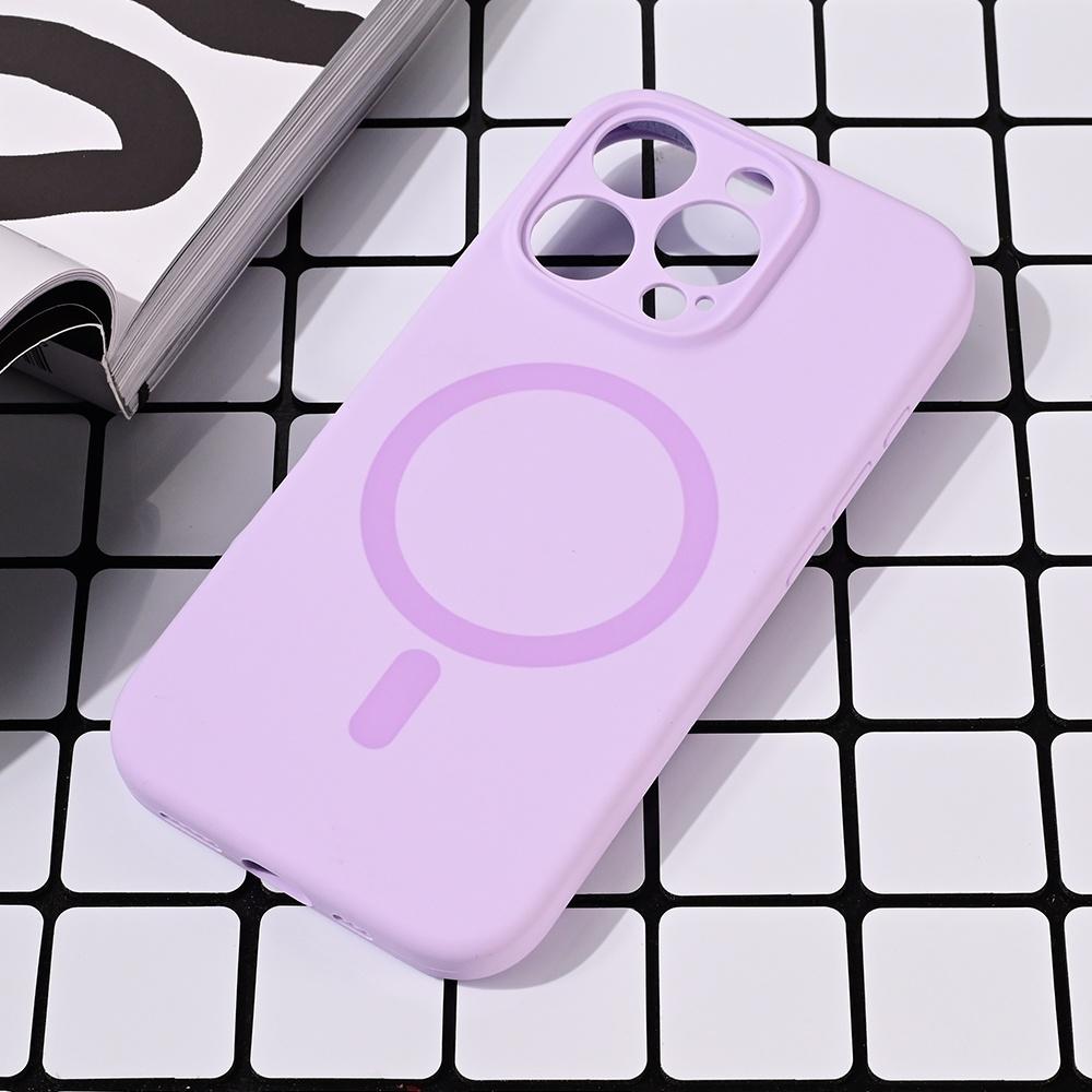 Maska za telefon Magsafe Pure color za iPhone 16 Pro 6.3, Lavanda