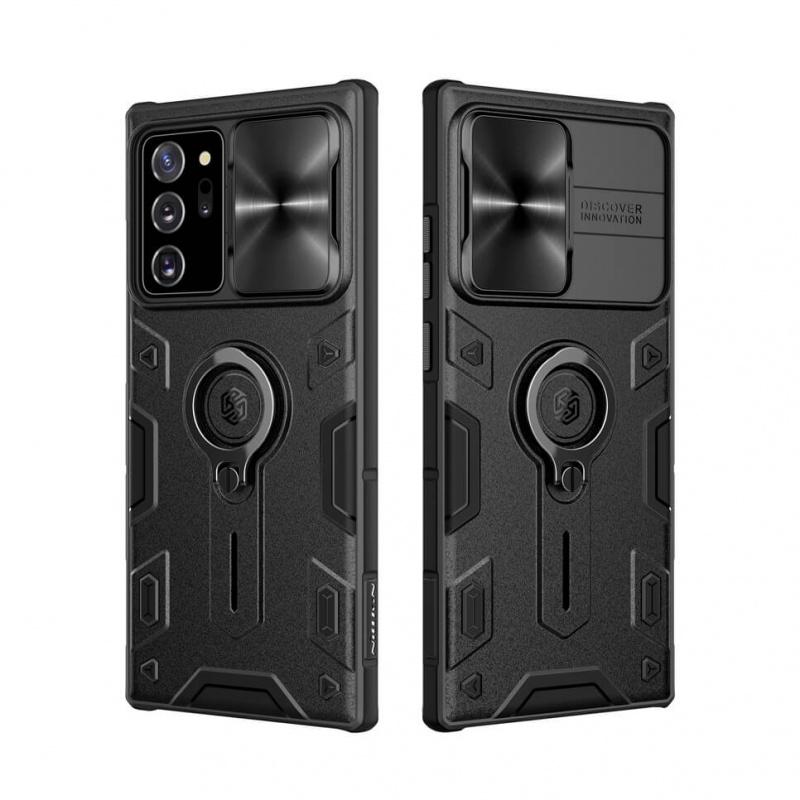 NILLKIN Maska za telefon  CamShield Armor za Samsung N985F Galaxy Note 20 Ultra, Crna