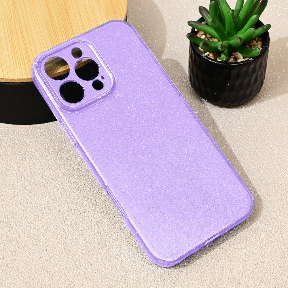 Maska za telefon Sparkle Dust za iPhone 16 Pro Max 6.9, Ljubičasta