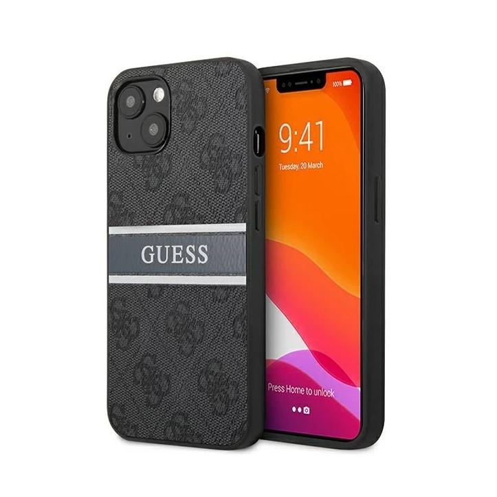 Maska za telefon Guess Stripe za iPhone 13 6.1, Siva