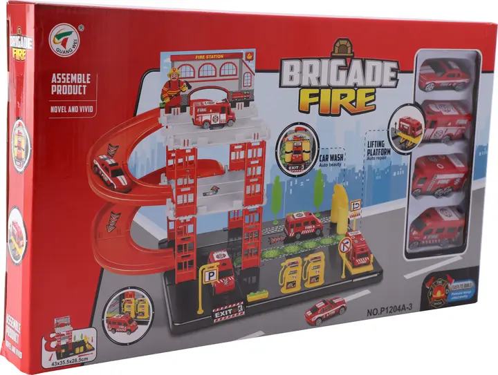 Ntoys Set Vatrogasni sa 4 autića