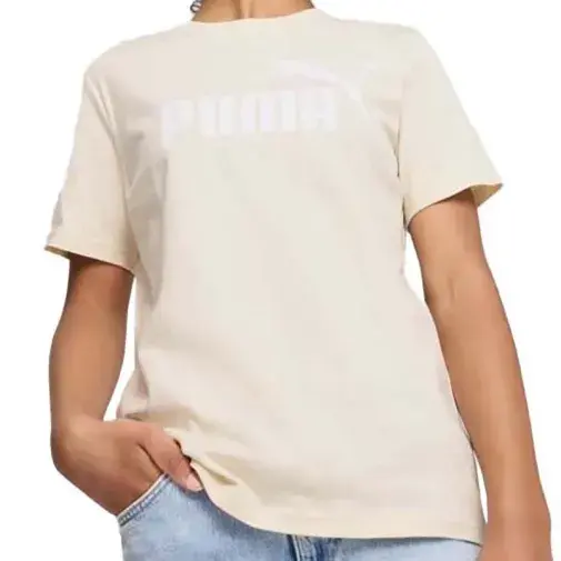 PUMA Majica za devojčice Ess No.1 Logo Tee G, Bež