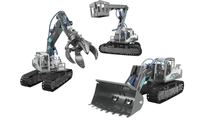 STEAM Hidraulična građevinska mašina