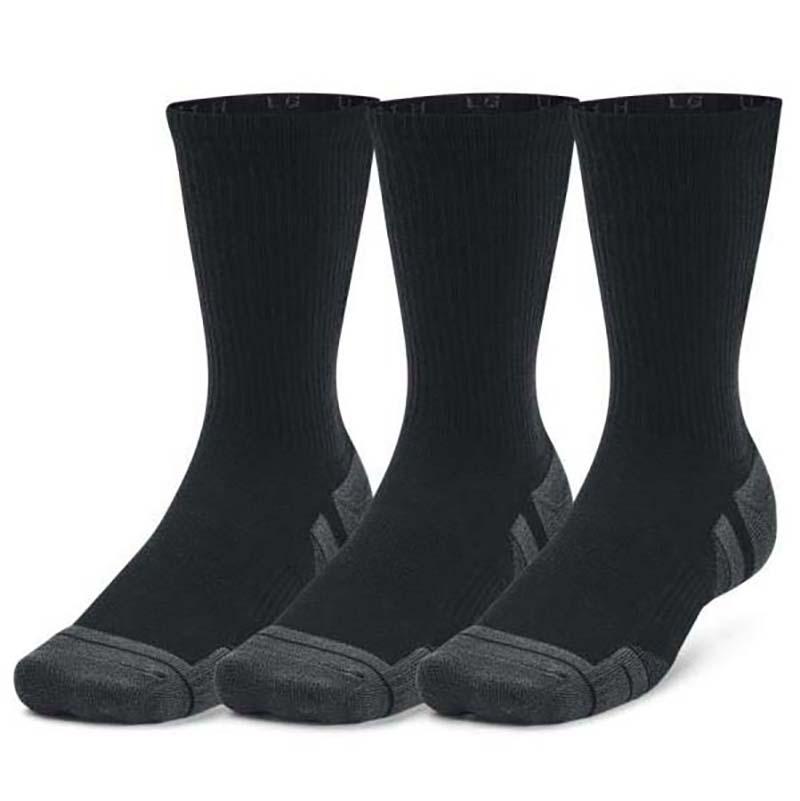Under armour Uniseks čarape PERFORMANCE TECH CREW, 3 para, Crne