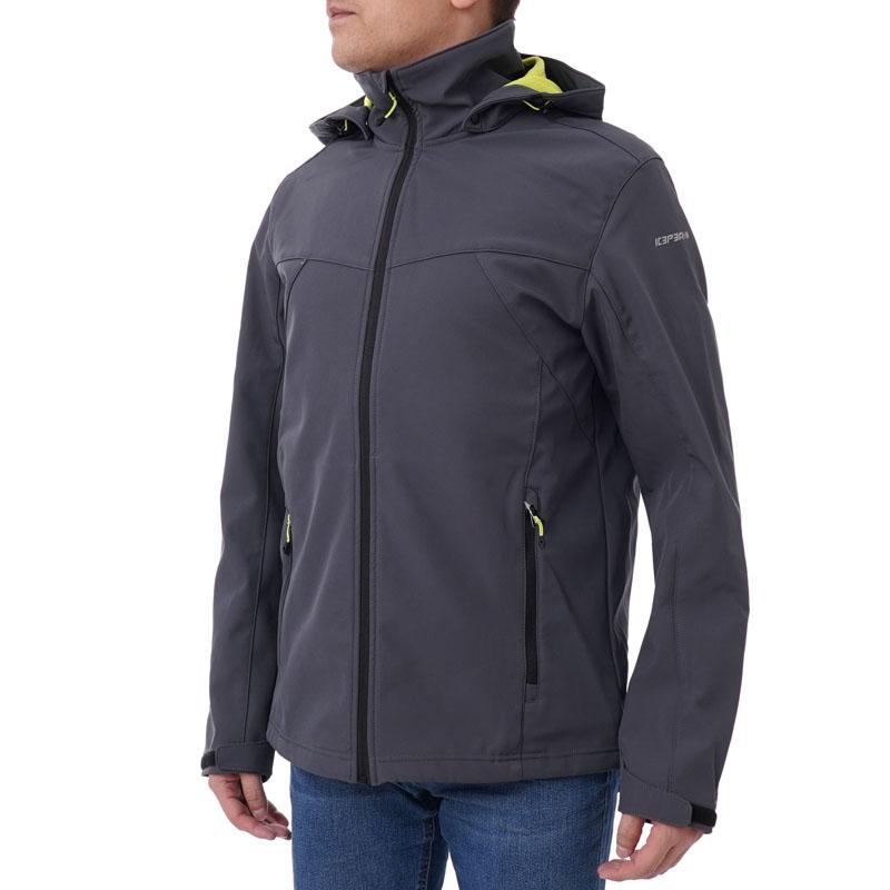 Ice Peak Muška jakna BRIMFIELD, Tamnosiva