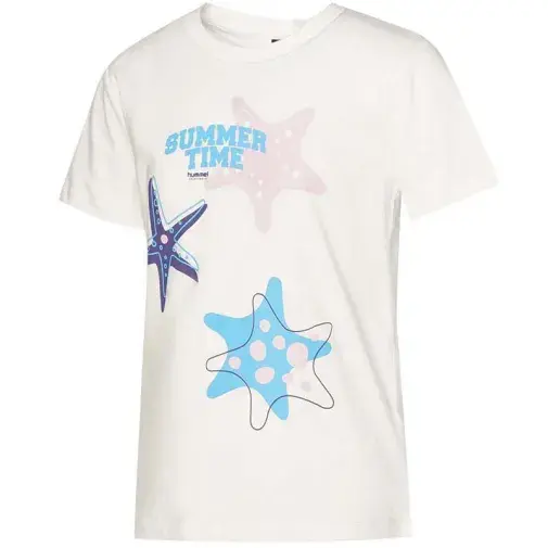 Hummel Majica za devojčice Gena S/S, Bela