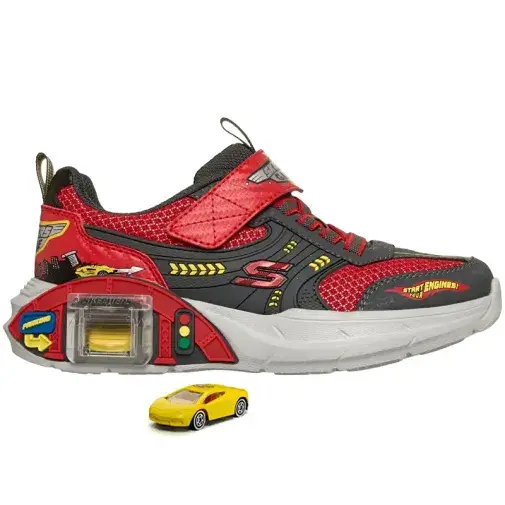 Skechers Patike za dečake Garage, Crvene