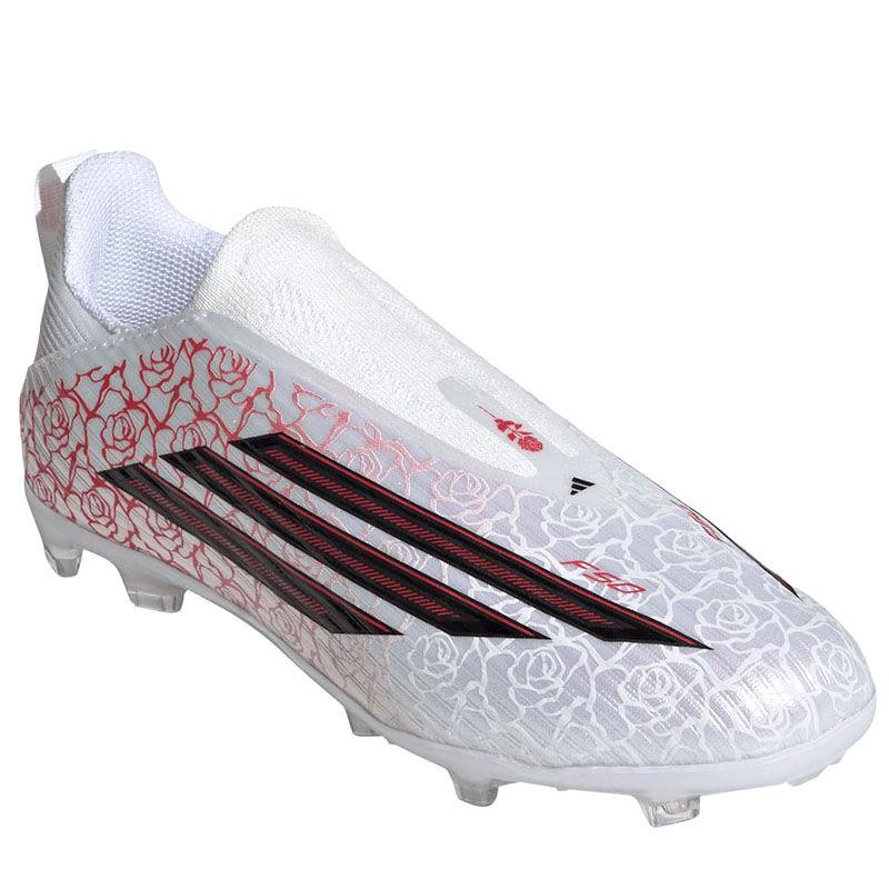 Adidas Kopačke za dečake F50 League LL FG/MG J LY, Bele