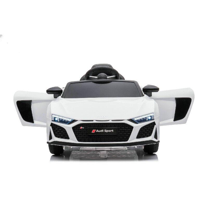 Premium Stil Auto na akumulator Audi R8 Spyder, Beli