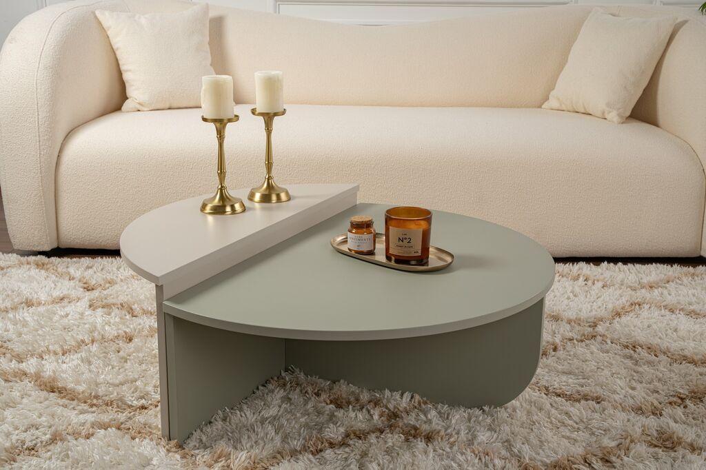 Nordure Klub sto-set Orion, 90x60x30cm, 85x30x35cm, 2 komada, Zeleni