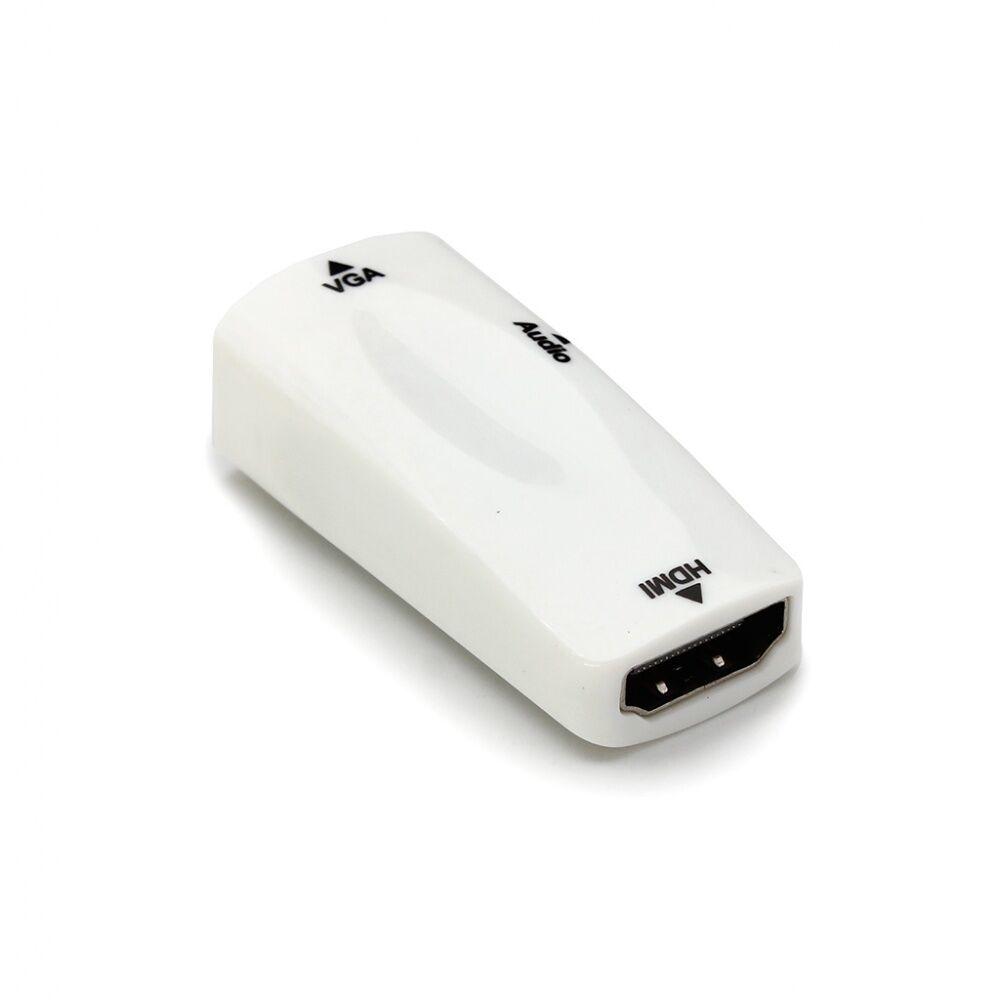 Adapter JWD-HV12, HDMI na VGA, Beli