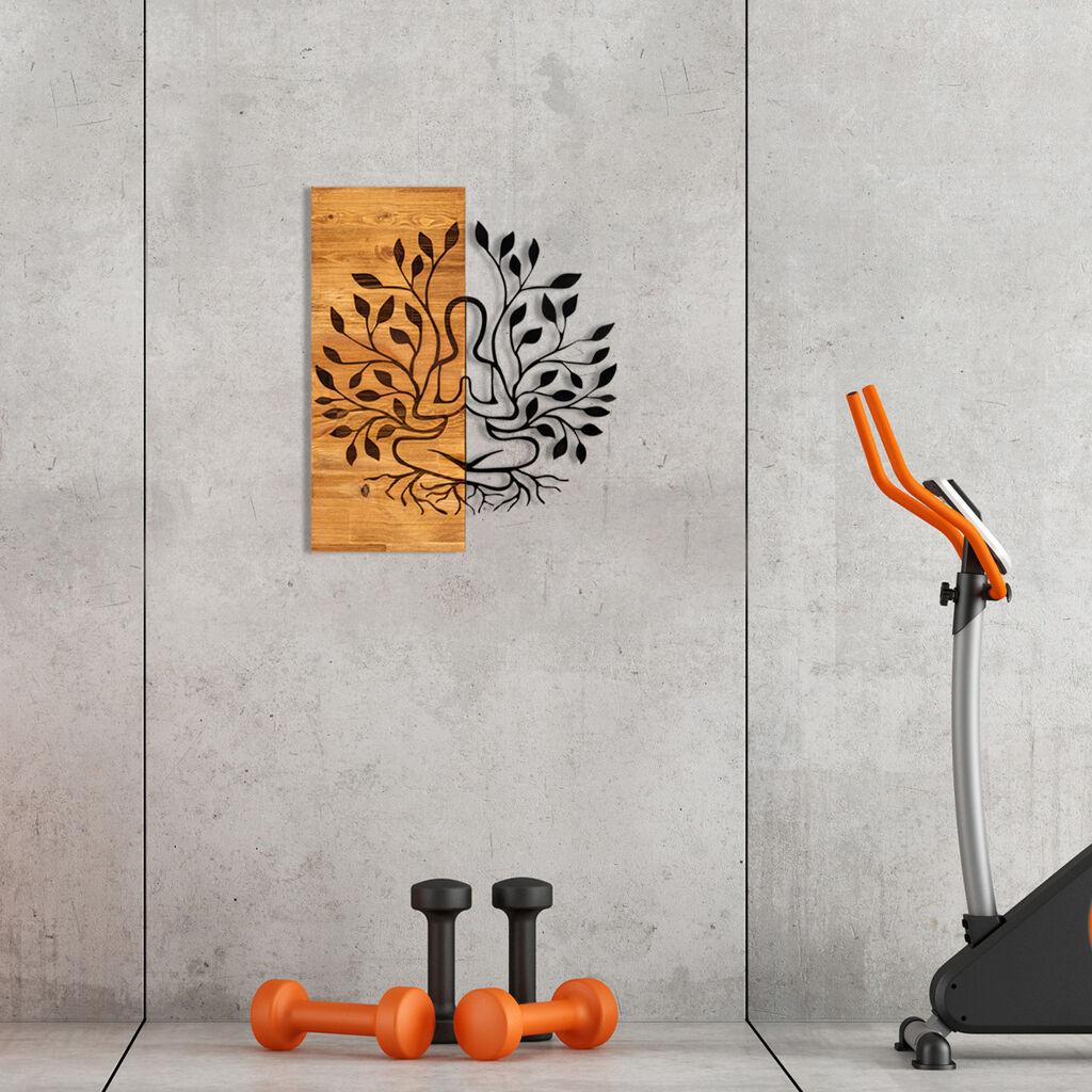 Wallity Zidna dekoracija Lina, 48x58 cm, Smeđe boje