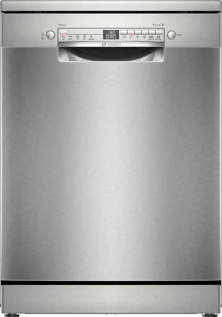 Bosch Mašina za pranje sudova SMS2HTI02E, Samostojeća, Siva