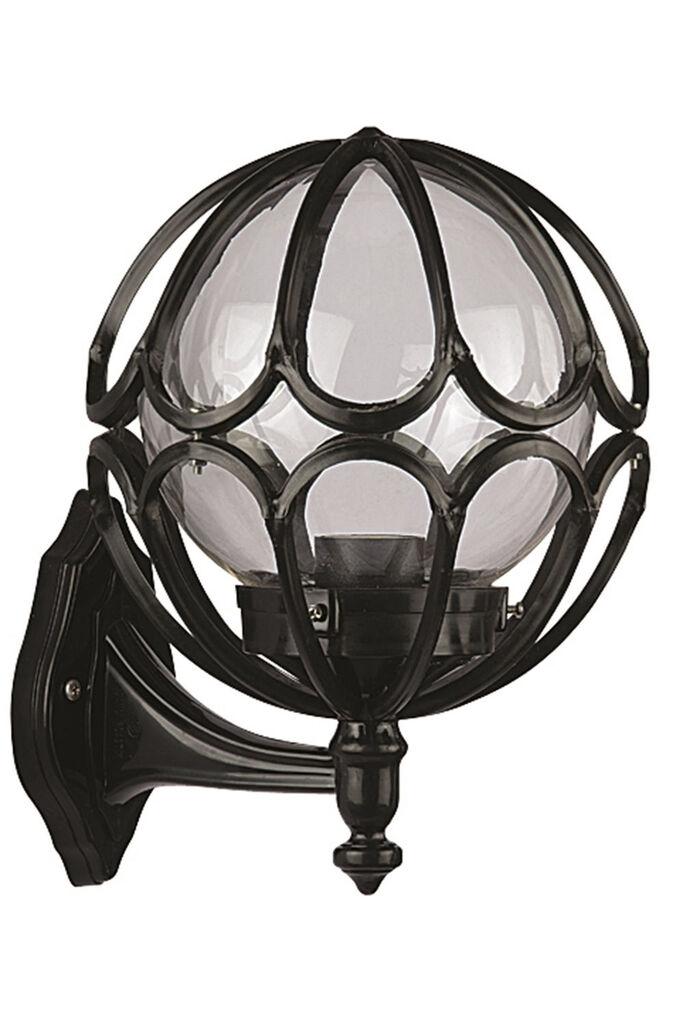 Opviq Spoljna zidna lampa BAP-68081-BSY-M2, IP65, E27, 34 cm, Crna