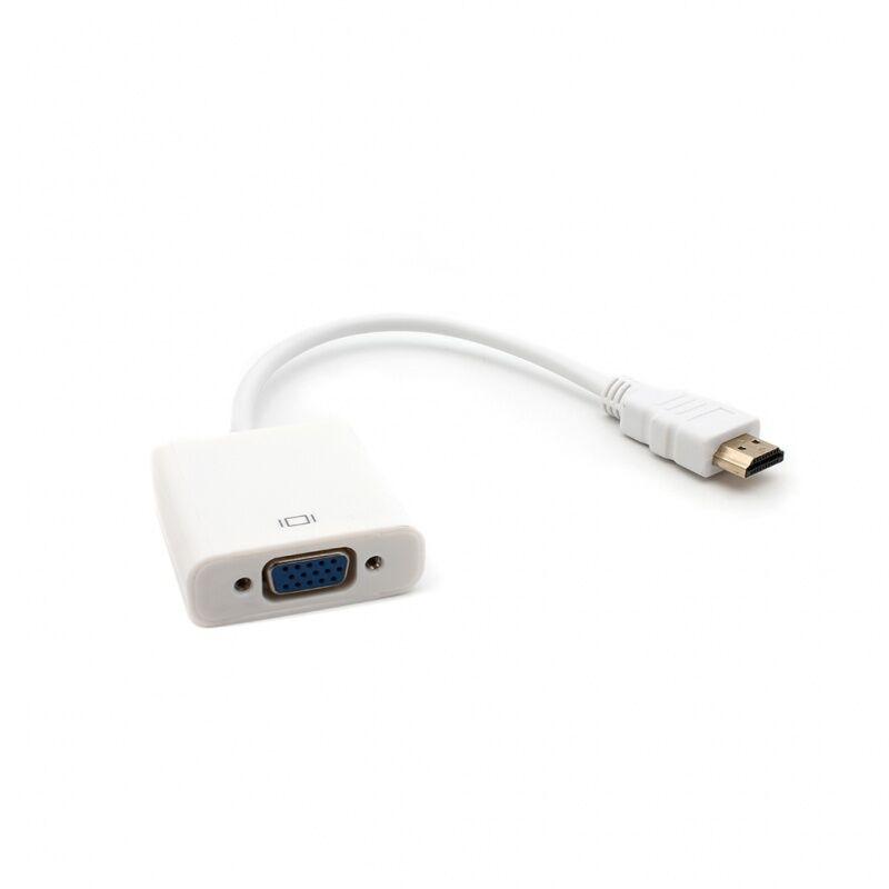 Adapter JWD-HDMI8, HDMI na VGA, Beli