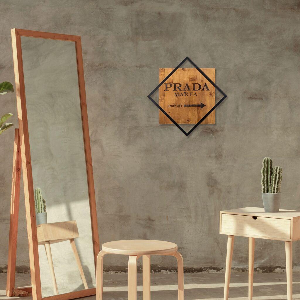 Wallity Zidna dekoracija Fashion 2, 54x54 cm, Smeđe boje