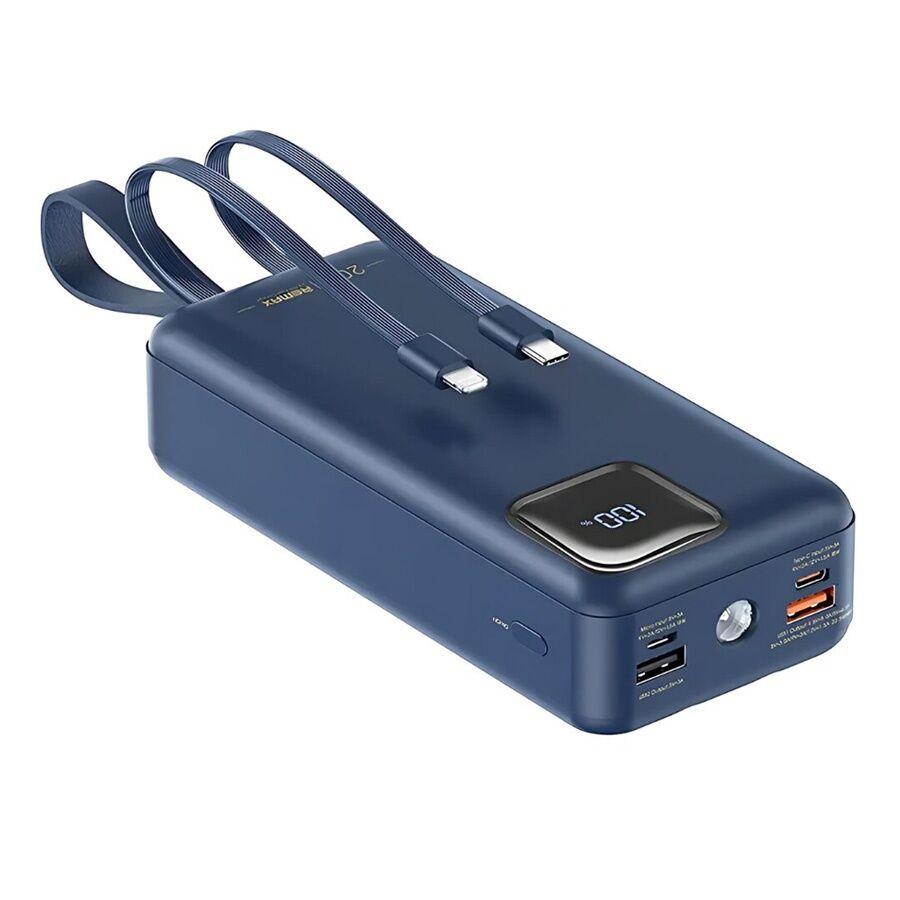 Remax Prenosiva baterija Suji Series RPP-550, 20W+22.5W, PD+QC, 30000mAh, Plava