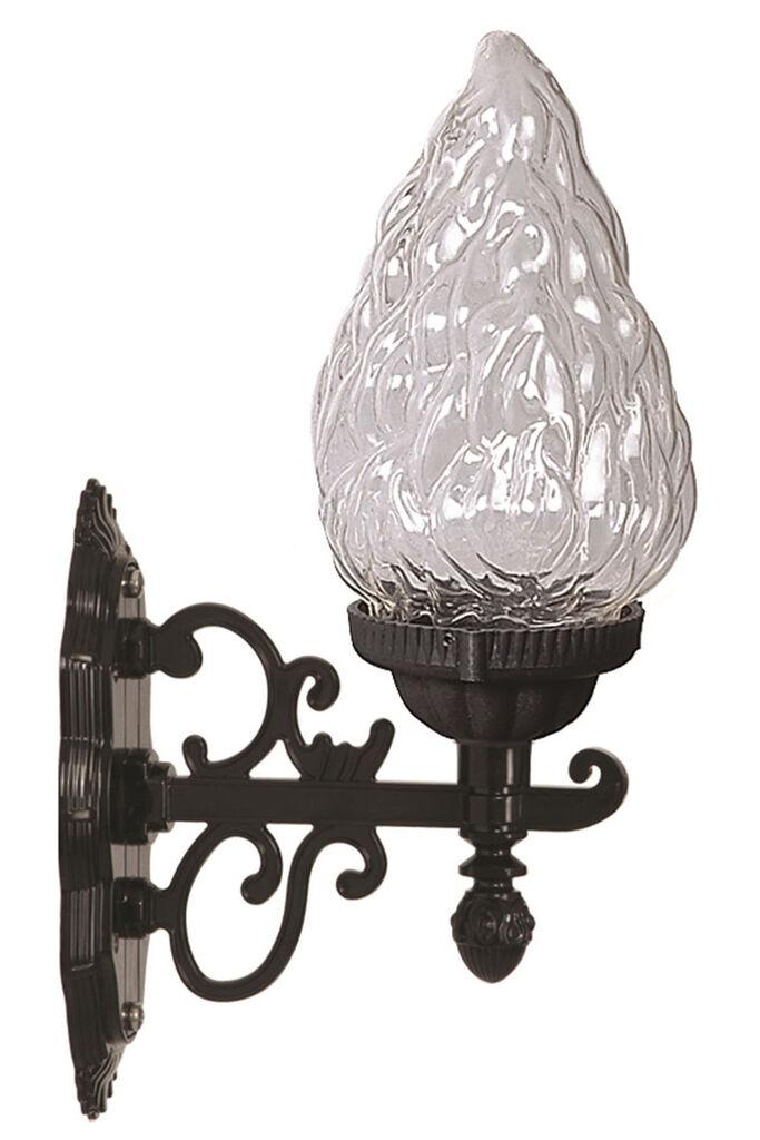 Opviq Spoljna zidna lampa BAP-68191-1BSY-M1, 40 cm, E27, 40W, IP65, Crna