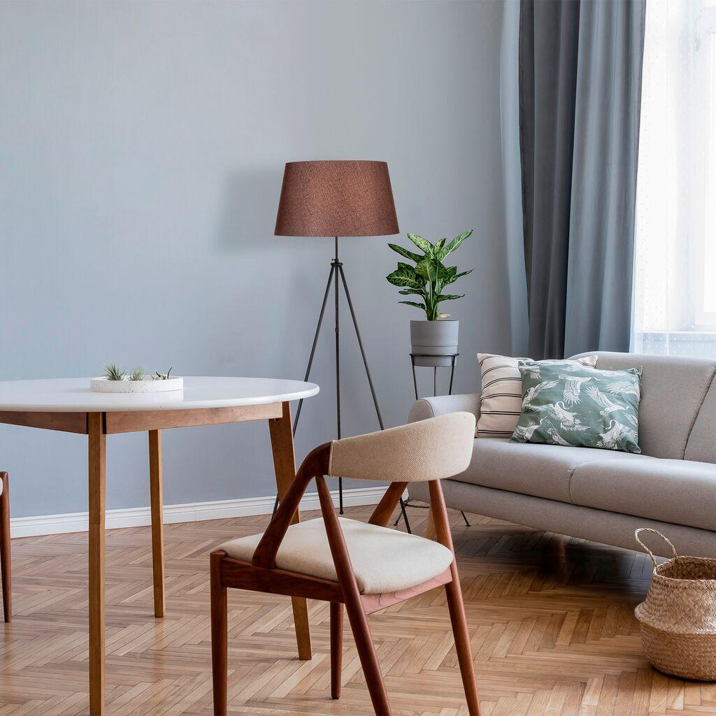 Opviq Podna lampa 4053, 165 cm, E27, 350 cm Kabl, Smeđa