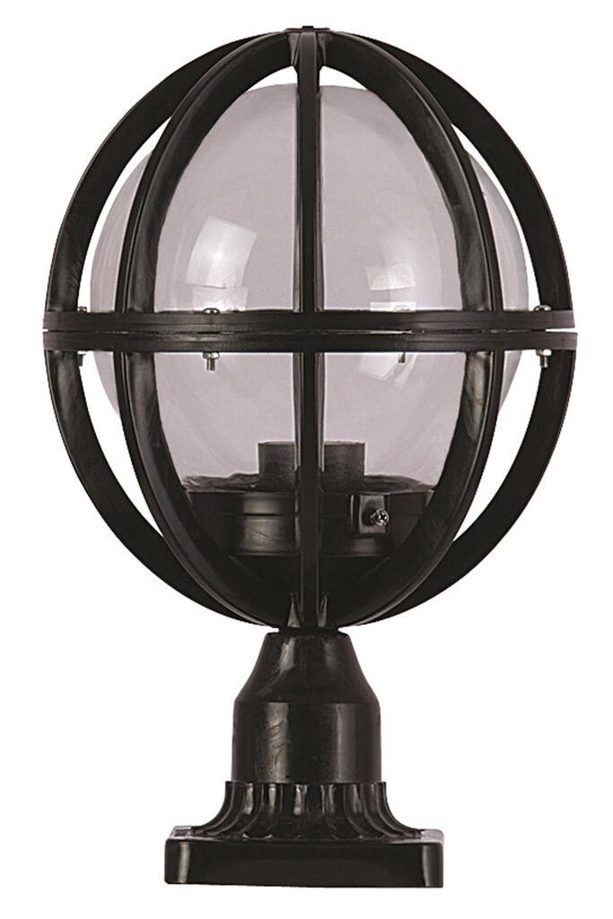 Opviq Spoljna zidna lampa BSU-68080-BSY-M3-K, 38 cm, IP65, E27, Crna