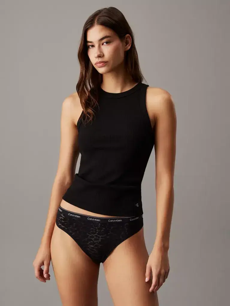 Calvin Klein Set ženskih gaćica 000QD5225EUB1, 3 komada, Crni
