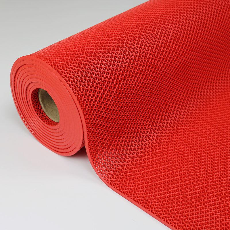 Diyin Prostirka za kupatilo, 4.5mm, 120x300cm, Crvena