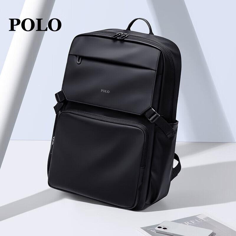 Polo Muški ranac za laptop, 16"/17.3", Crni