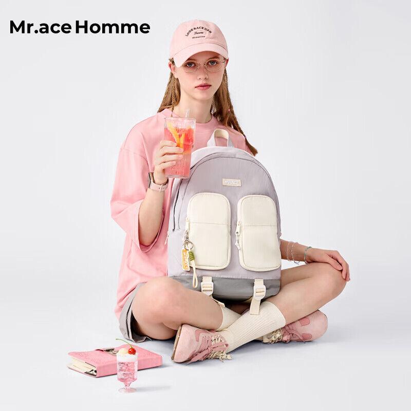 Mr.ace Homme Ženski ranac, Ljubičasti
