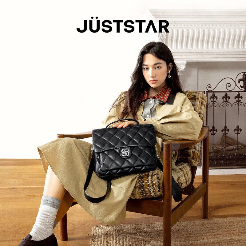 JUST STAR Ženski ranac, Braon