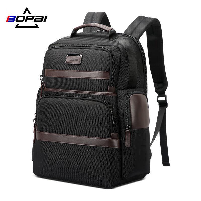 Bopai Muški ranac za laptop, 16", Crni