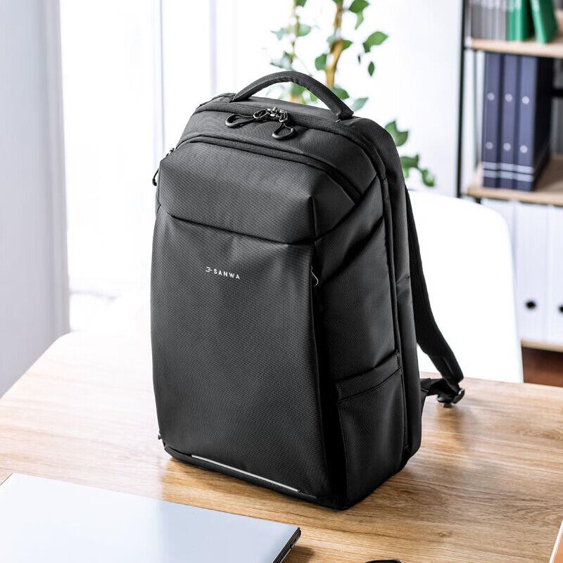 Sanwa Muški ranac za laptop, 15.6", Crni