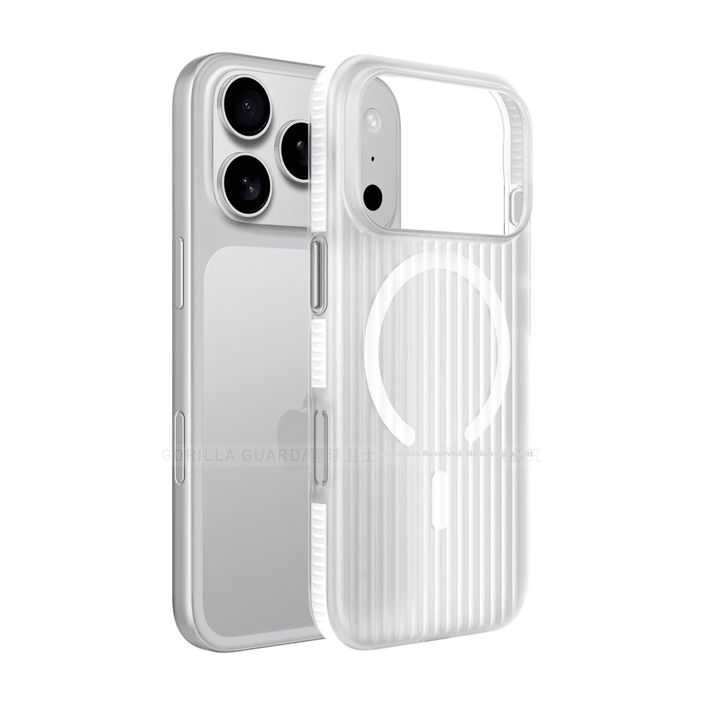 Xingqiuweishi  Maska za mobilni telefon iPhone 17 Pro Max, Providno-bela