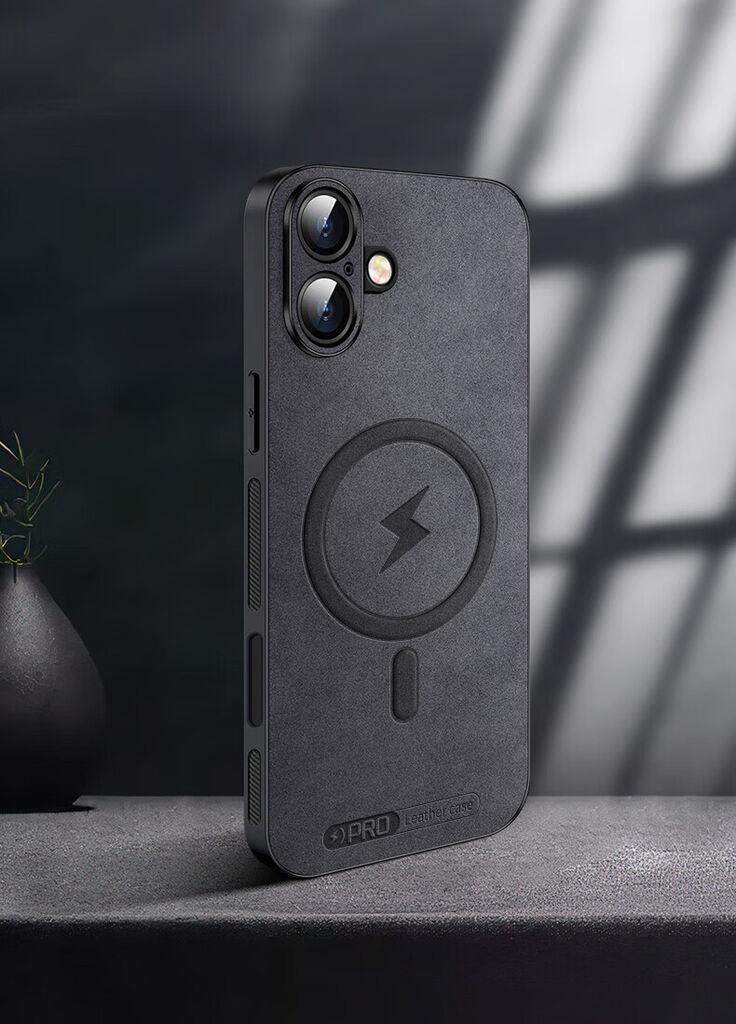 Shangsu  Maska za mobilni telefon iPhone 16, Crna