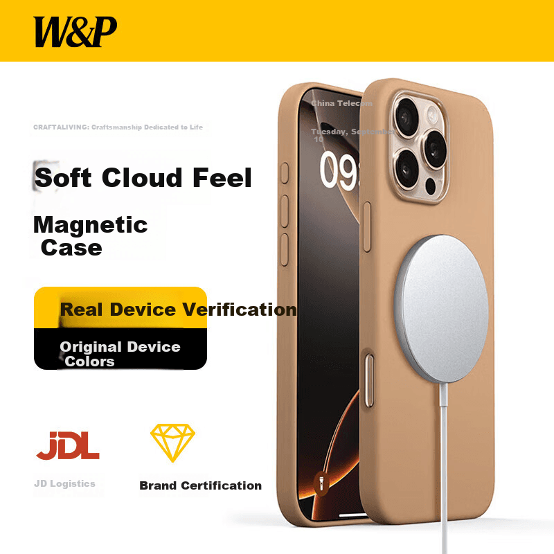 W&P Maska za mobilni telefon iPhone 16 Pro Max, Zlatna boja
