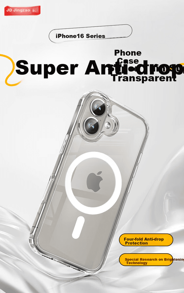 JD Original  Maska za mobilni telefon iPhone 16 Plus / iPhone 16 Pro, Providna