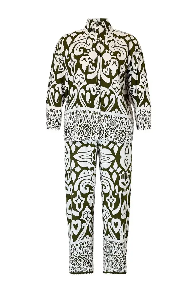 Trendyol Curve Ženski komplet TBBSS26CP00001, Kaki