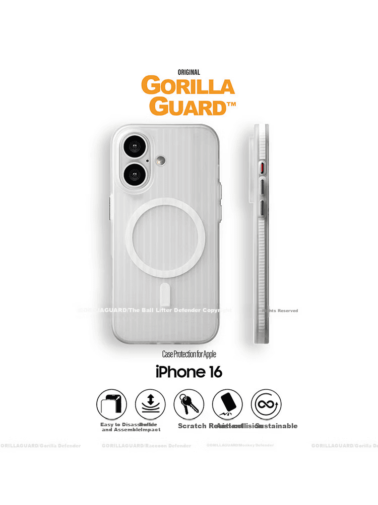 Xingqiuweishi  Maska za mobilni telefon iPhone 16, Bela