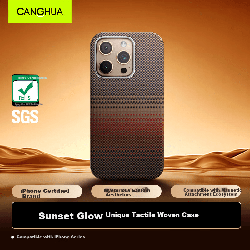 CangHua Maska za mobilni telefon iPhone 16 Pro Max, Šarena