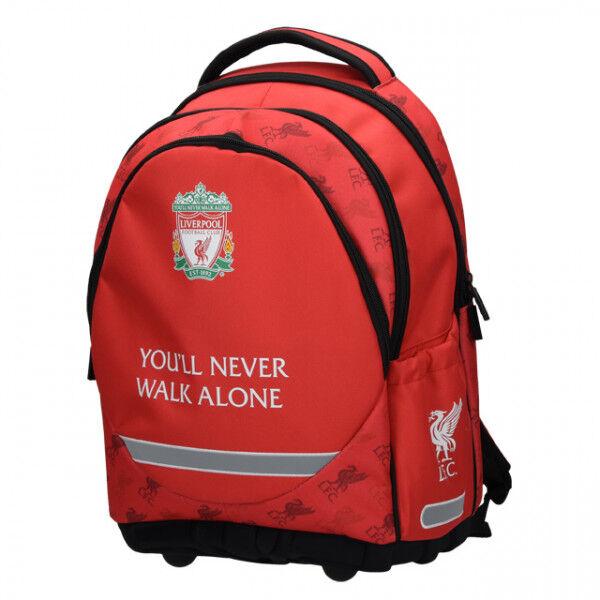 Ranac za dečake Liverpool, Anatomski, 45 x 31 x 17 cm, Crveni