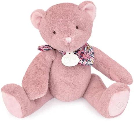 Doudou et Compagnie Igračka za decu Meda, 25 cm, Roze