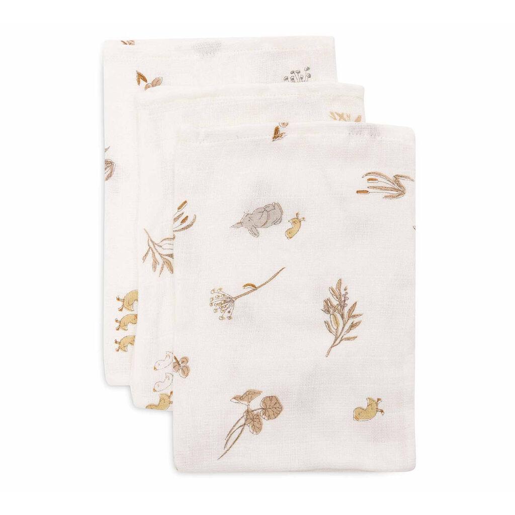 Jollein Muslin maramice, 15x20cm, 3 komada