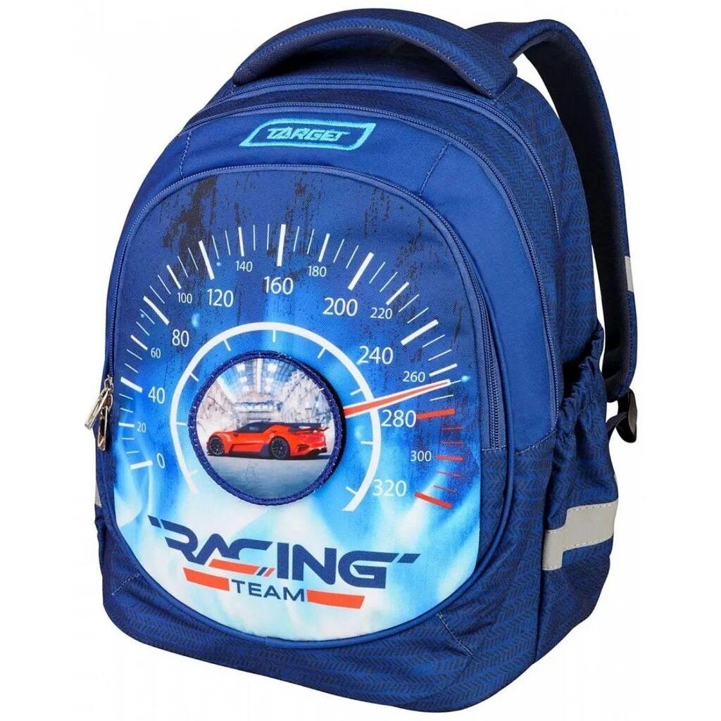Target Ranac za dečake Superlight Petit Racing Team, Anatomski, 42 x 32 x 18 cm, Plavi