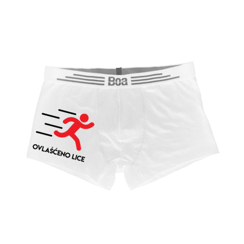 Muški donji veš Ovlašćeno lice cs3052w, Beli