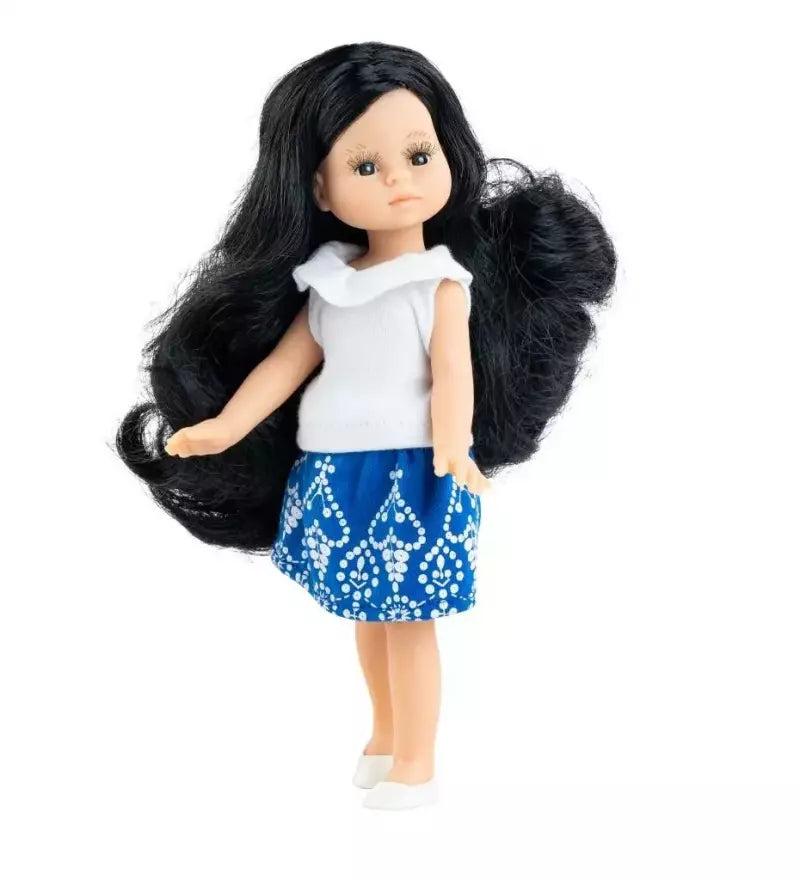 Paola Reina Lutka Loli, 21cm, Plavo-bela