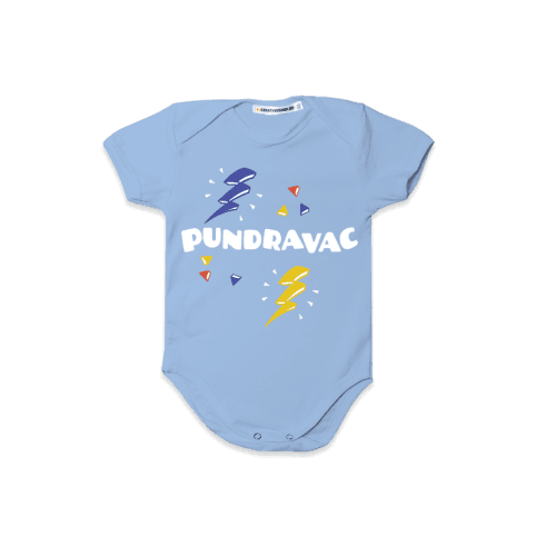 Bodi za bebe Pundravac cs3590m, Plavi