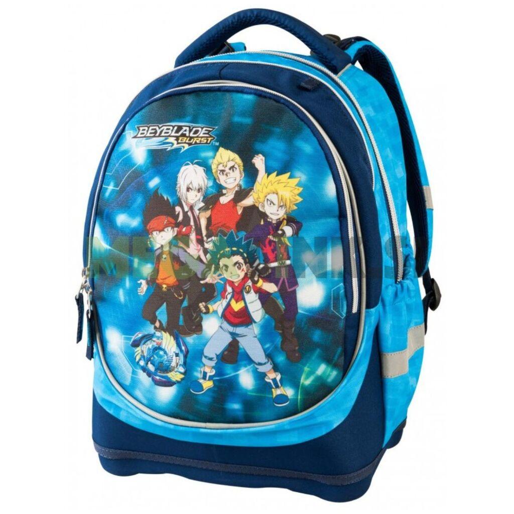 Target Ranac za dečake Beyblade, Anatomski, 43 x 32 x 18 cm, Plavi