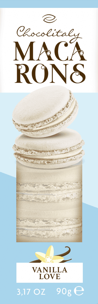 Chocolitaly Macarons vanilla Love 90 gr